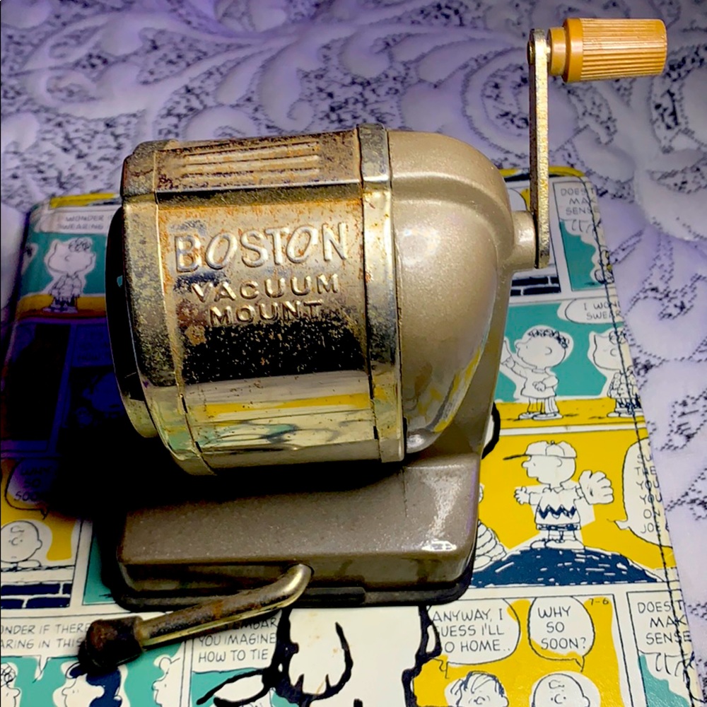 Antique Boston “Vacuum Mount” Pencil Sharp